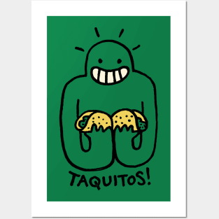 Taquitos Posters and Art